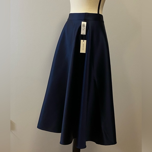 Aritzia Babaton futurism A-line satin midi skirt - Picture 6 of 6